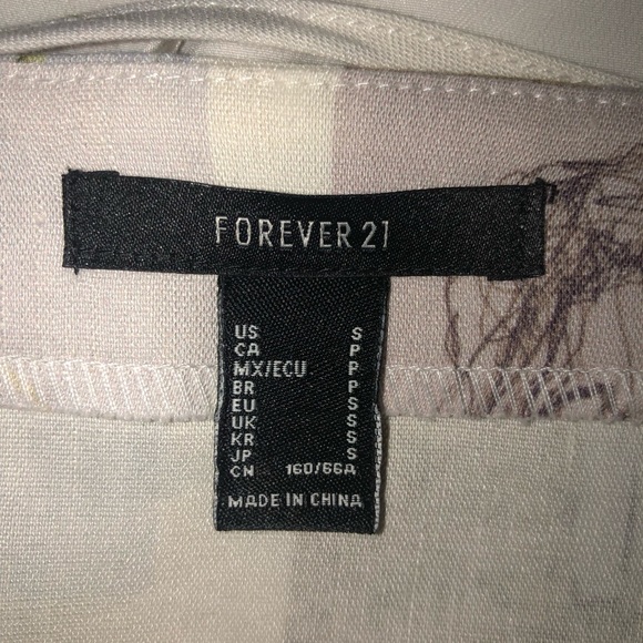 FOREVER 21 2 PIECE SZ. S Henry R. Jones ll Mini Skirt - Picture 7 of 13